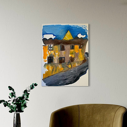 A florentine window view